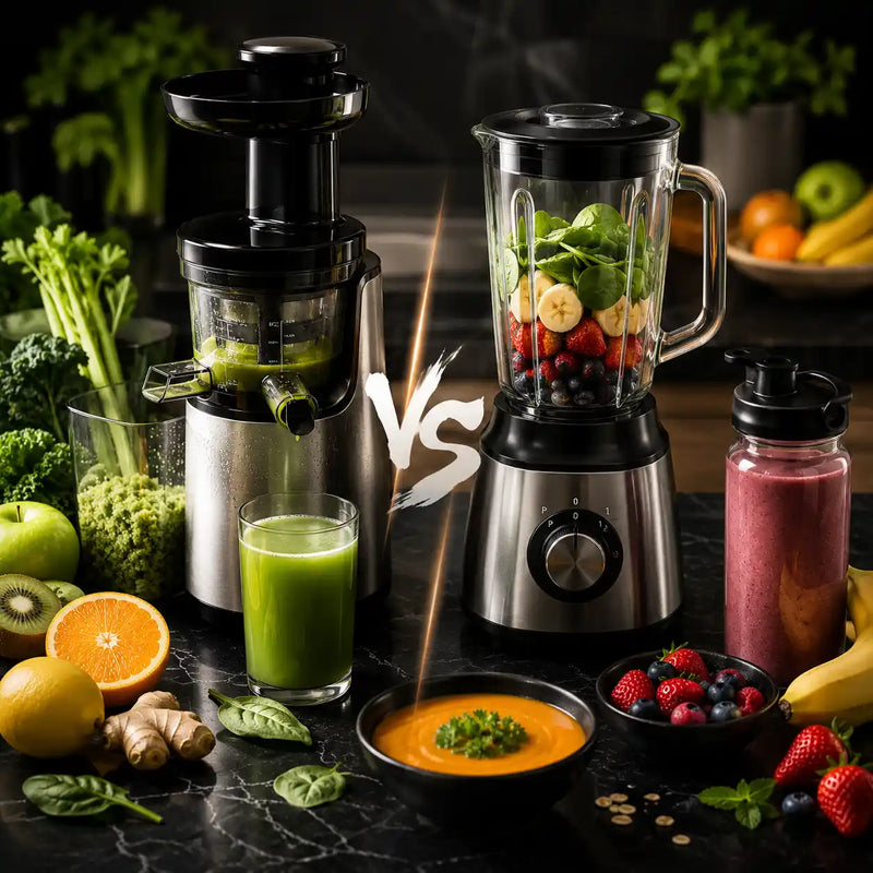 Extracteur de jus vs blender : quelle différence choisir ?