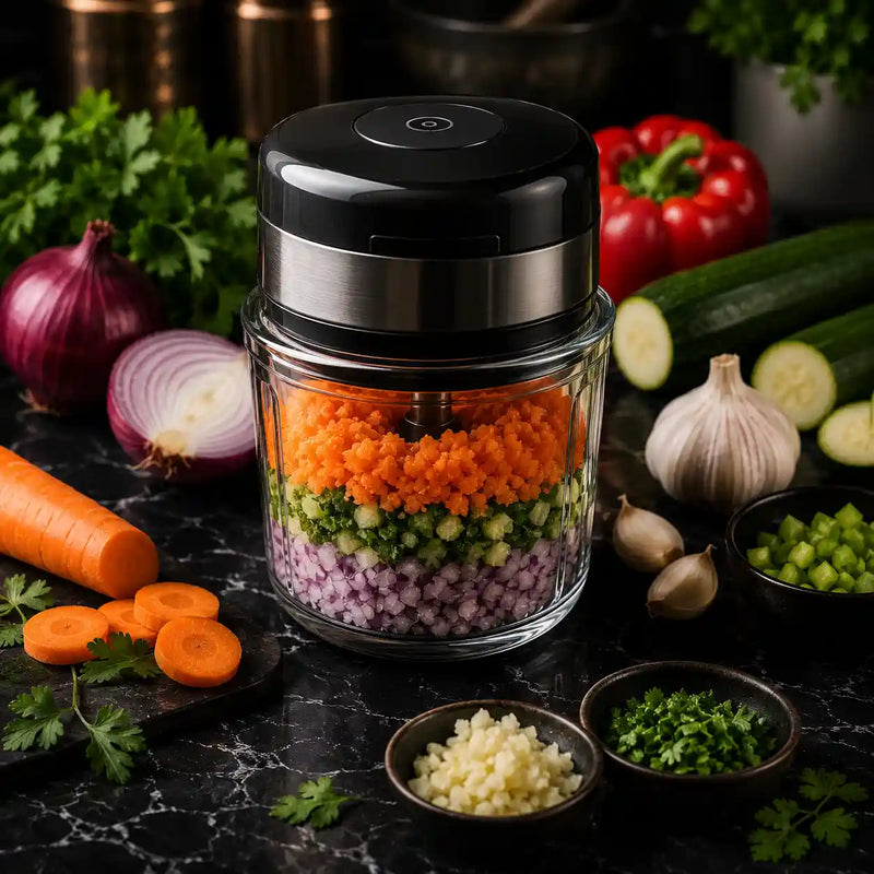 Comment hacher les légumes vite et sans effort