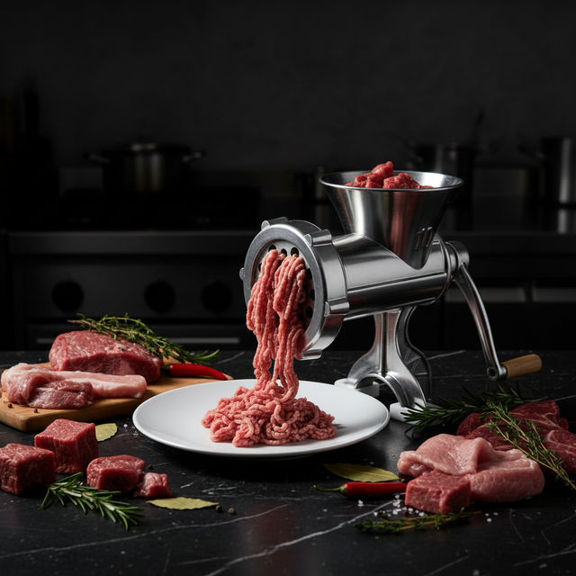 Hachoir à viande manuel