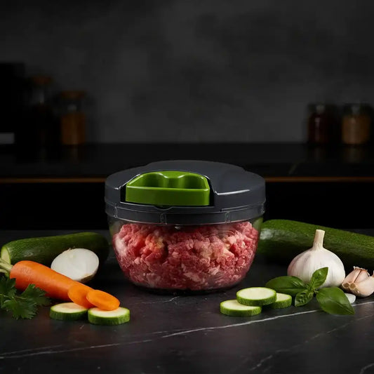 Hachoir manuel à ficelle 600ml pour légumes et ail — vue principale