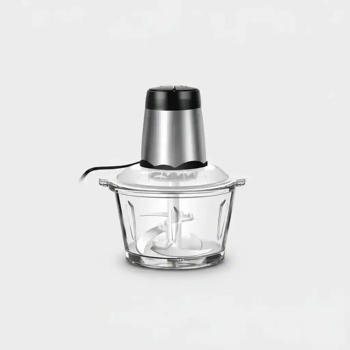 Hachoir électrique 300W bol verre 2L avec anneau antidérapant