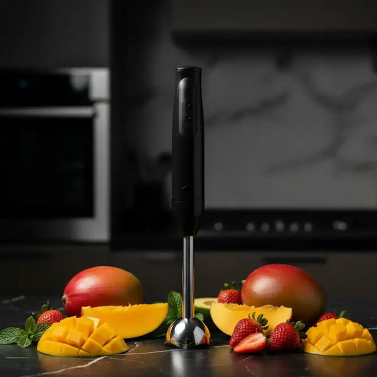 Hachoir blender électrique noir 300W mixeur plongeant — vue principale