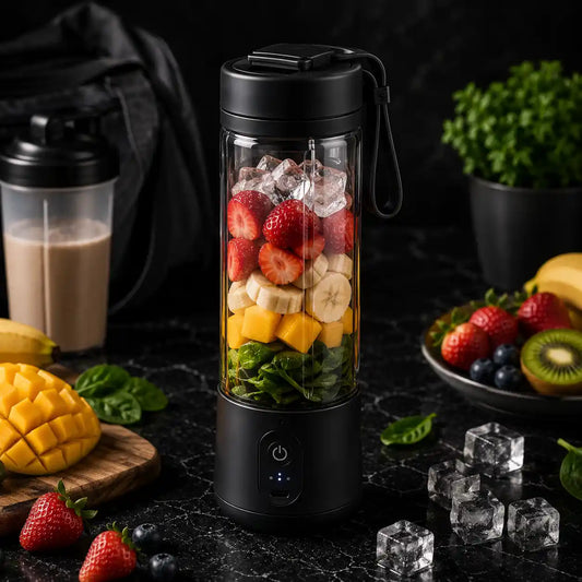 Blender portable USB rechargeable : smoothies partout