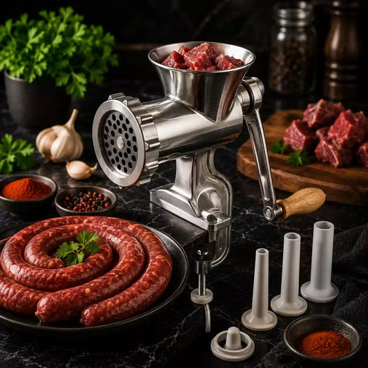 Comment faire des merguez maison avec un hachoir à viande