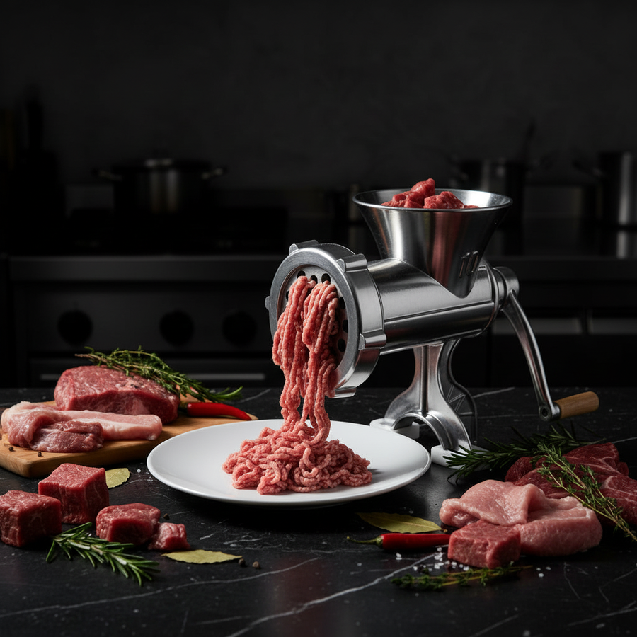 Hachoir à viande manuel
