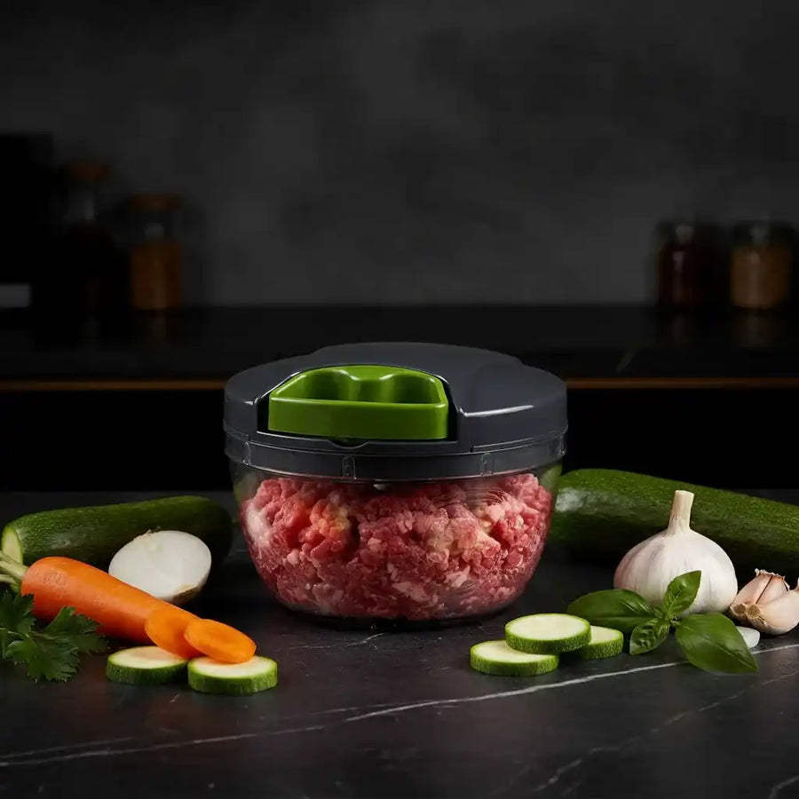 Hachoir manuel à ficelle 600ml pour légumes et ail — vue principale