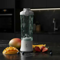 Blender portable électrique 600ml rechargeable USB smoothies blanc — vue principale