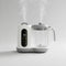 Hachoir bébé multifonction 50-400ml vapeur et mixage 450W