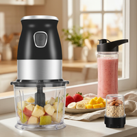 Hachoir blender 500 W avec gourde 600 ml, en situation dans la cuisine