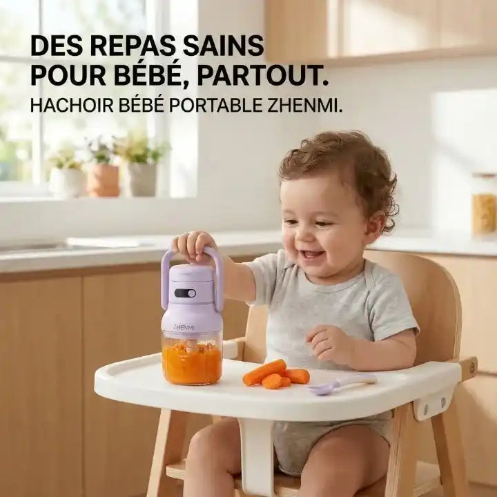hachoir blender violet puree bebe
