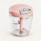 Hachoir à ficelle 900 ml rose