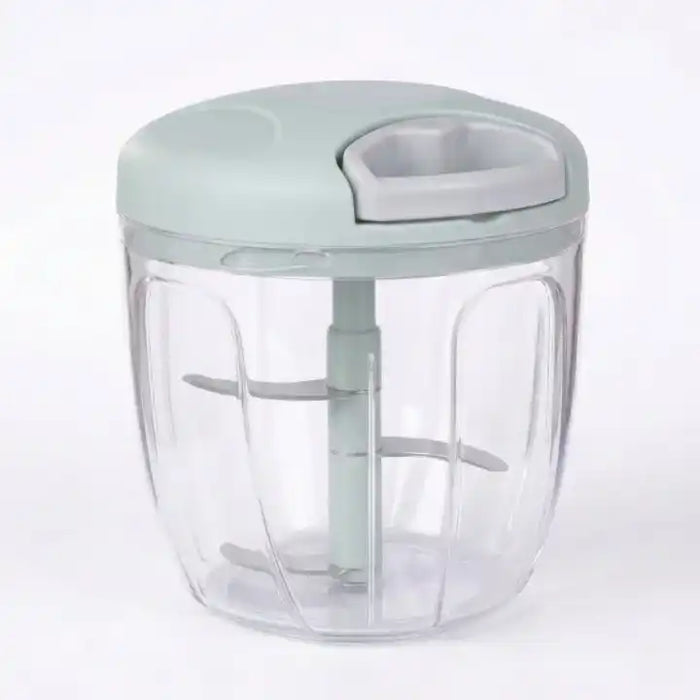Hachoir manuel à ficelle 900 ml vert pour ail et légumes