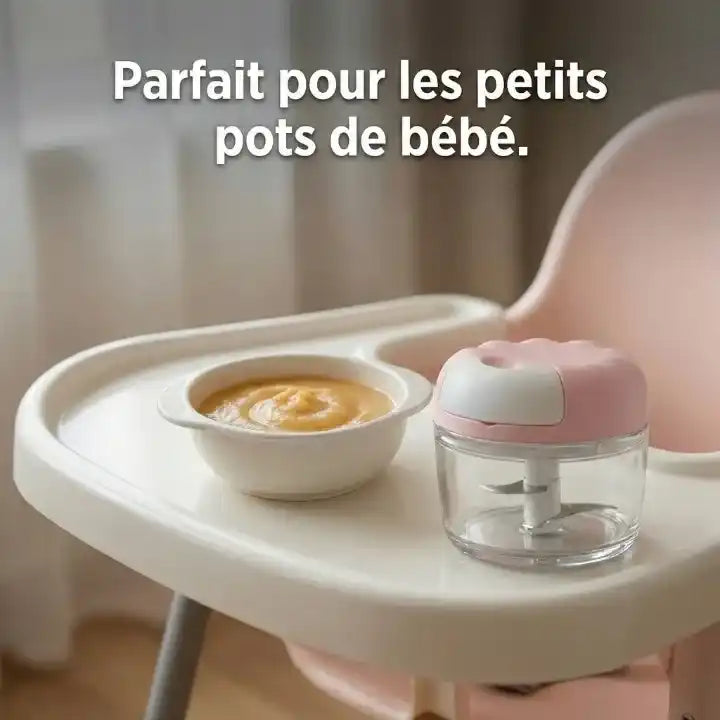 Hachoir manuel à ficelle compact pour légumes — dimensions et format