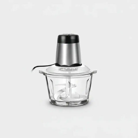 Hachoir électrique 300W bol verre 2L avec anneau antidérapant — vue principale