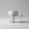 Mini hachoir électrique blanc 30W 100 + 250 ml plastique