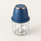 Mini hachoir électrique 350 ml bleu