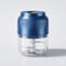 Mini hachoir électrique USB 250 ml bleu foncé – ail