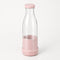 Mini hachoir blender 6 lames rose