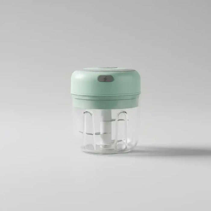Mini hachoir électrique vert 30W 250 ml plastique