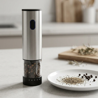 Moulin à sel et poivre électrique rechargeable Type-C, résultat obtenu