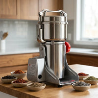Hachoir inox epices grains - lifestyle cuisine bois