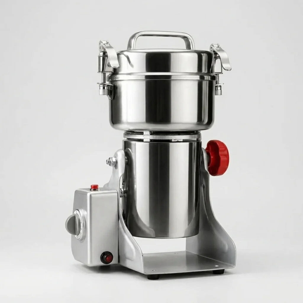 Hachoir electrique inox 800g 3000W epices grains - photo produit fond neutre