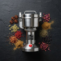 Hachoir inox vertical 300g - flat lay premium