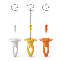Pique tornado pour pomme de terre en spirale, lot de 3, vue produit sur fond blanc