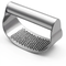 Hachoir à ail inox à bascule, ail et gingembre