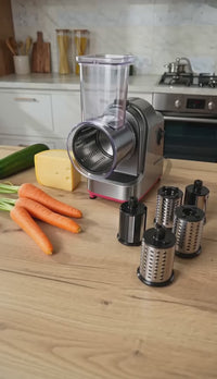 Hachoir électrique 250W 5 en 1 pour légumes et fromage